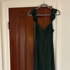 Showpo Green Sleeveless Dress